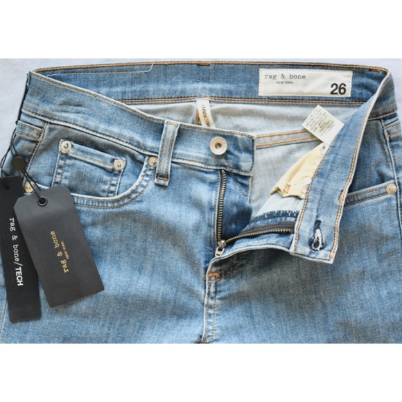 RAG & BONE WOMEN NWT ANKLE SKINNY PHAM JEAN. MADE IN USA. SIZE 26 - Picture 12 of 14